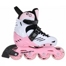 Роликовые Коньки Powerslide 2022 Khaan Junior Ltd Pink (Eur:27-30)